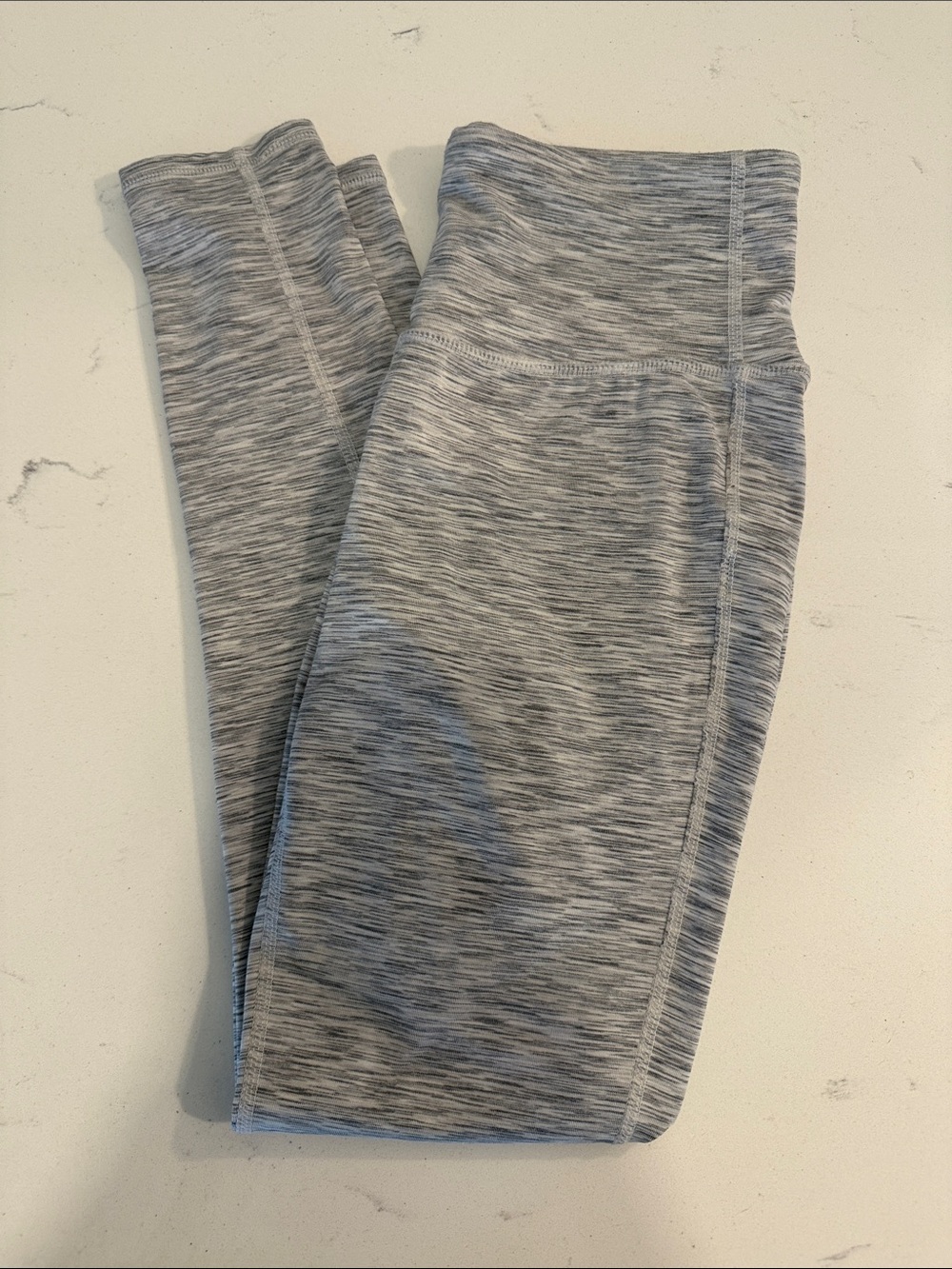 Athleta Light Grey Heather Athletic Leggings